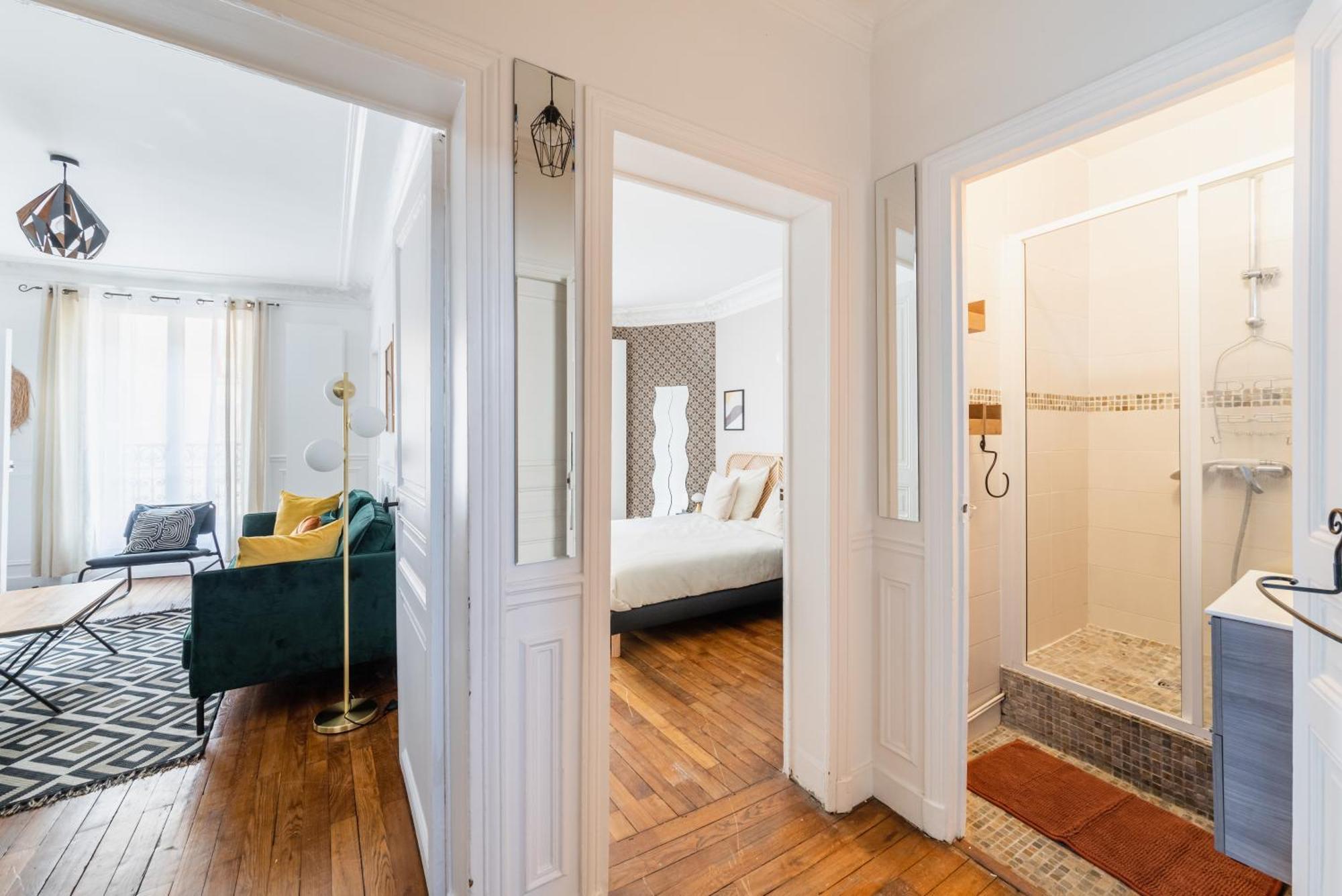 Bail Mobilite Cosy - Buttes Chaumont Apartment
