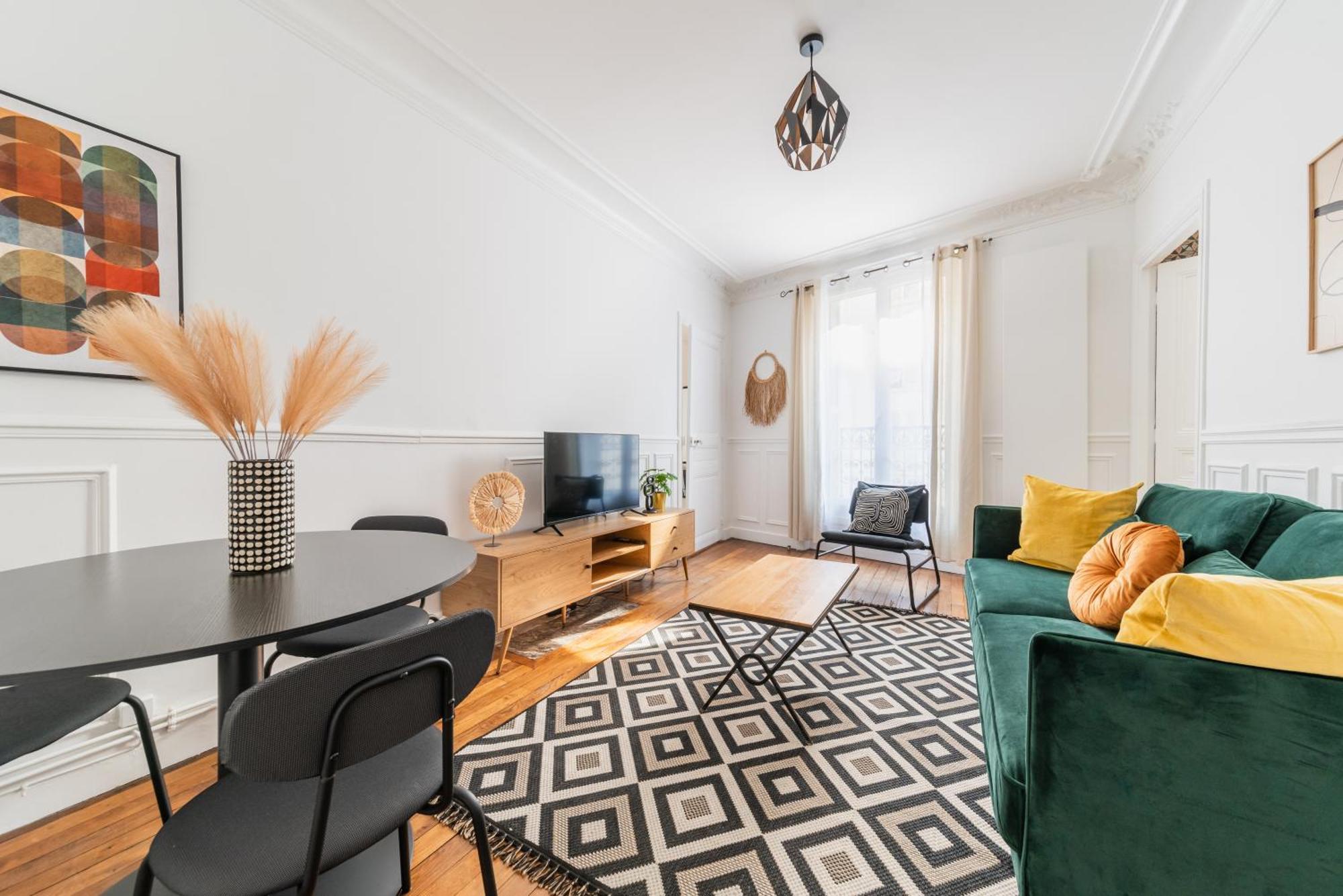 Bail Mobilite Cosy - Buttes Chaumont Apartment Paris